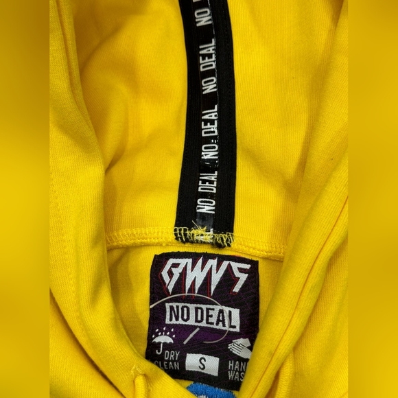 NO DEAL "Colombia" Horizontal ColorBlocked Hoodie /LE/ Mens size S/NWOT - Picture 6 of 6